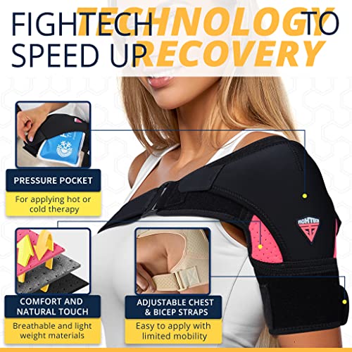 Adjustable Shoulder Brace for Right and Left - Wowcher