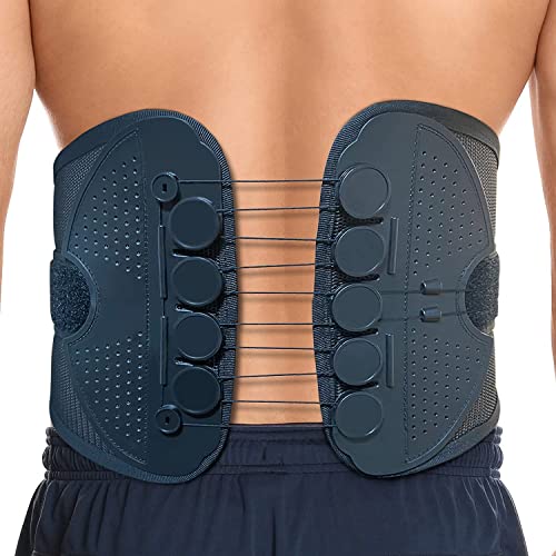 Pulley System Breathable Mesh Full Back Brace for Back Pain