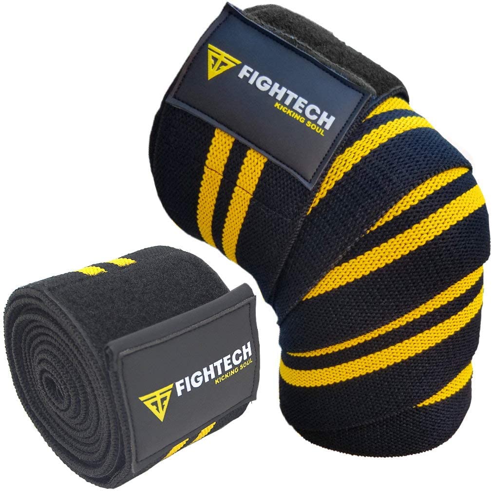 Knee Wraps for Weightlifting | Upgraded 2022 PRO Series