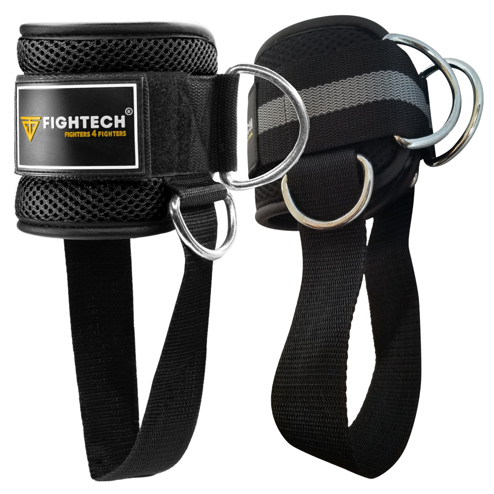 FIGHTECH Ankle Straps Cable Machine Attachment for Gym