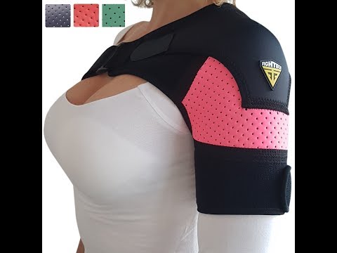FIGHTECH Shoulder Brace for Men and Women | Compression Support for Torn Rotator